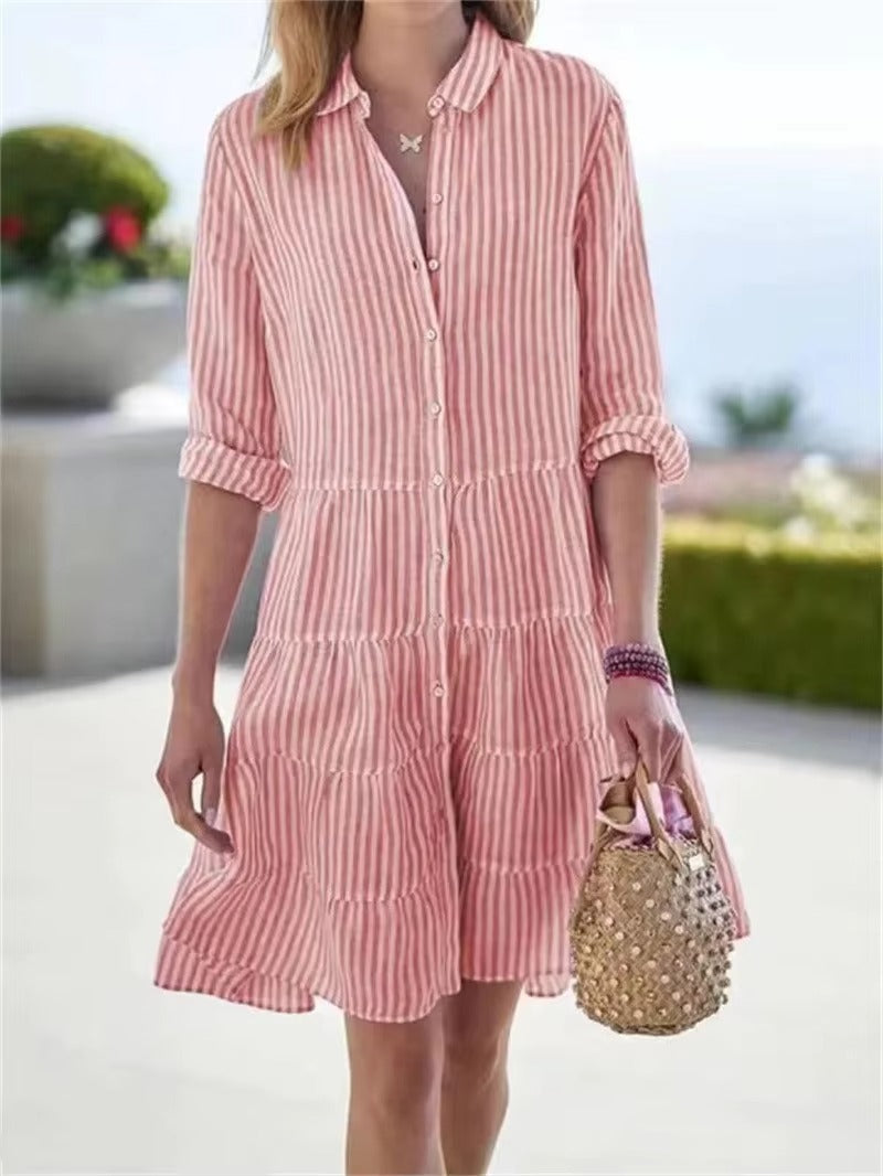 AbitoCamicia™ in misto lino cotone  – Eleganza e Freschezza Casual