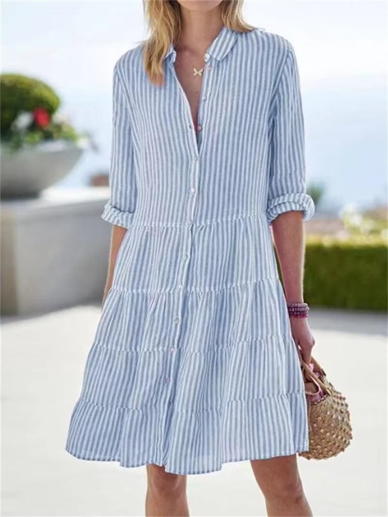 AbitoCamicia™ in misto lino cotone  – Eleganza e Freschezza Casual