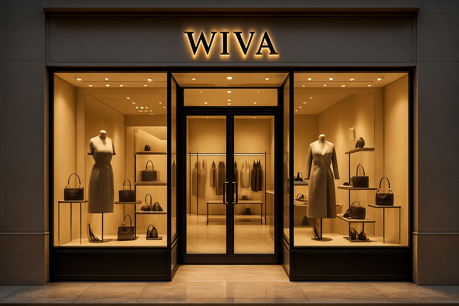 Vetrina boutique Wiva